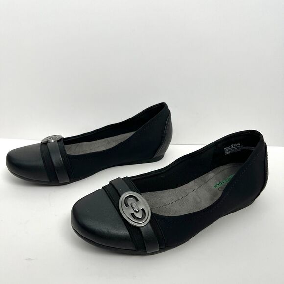 Baretraps "Miana" Memory Foam Black Shoes Flats 6.5W - Picture 5 of 10